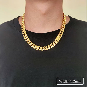 Cuban chain 12mm (Free engraving)