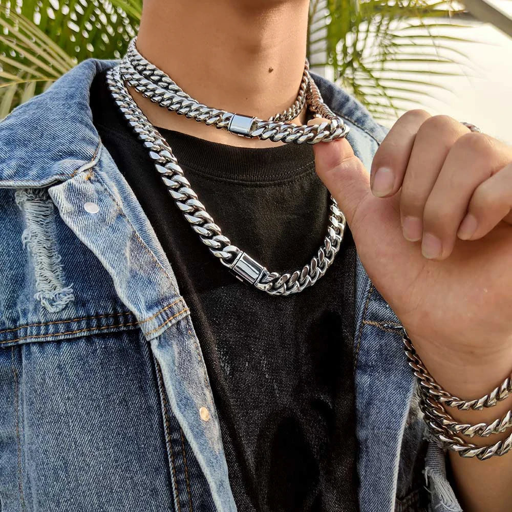 Cuban chain 12mm (Free engraving)