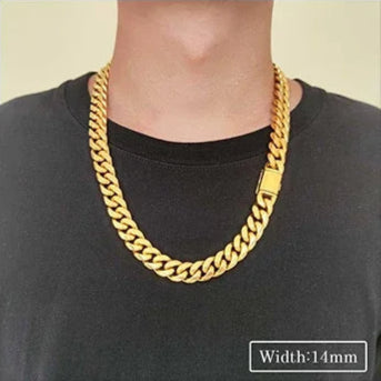 Cuban chain 14mm (Free engraving)